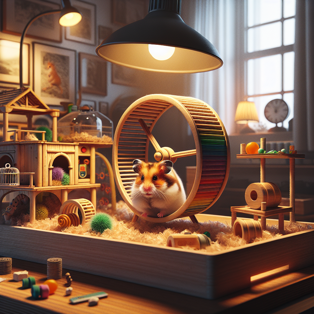 Hamster Wheel & Cage Enrichment Essentials