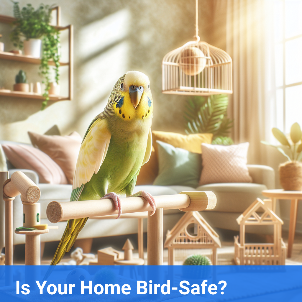 Bird Safe Household Environment For Birds