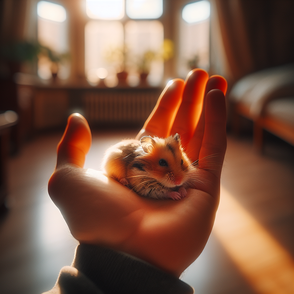 Hamster Handling & Bonding With Hamsters
