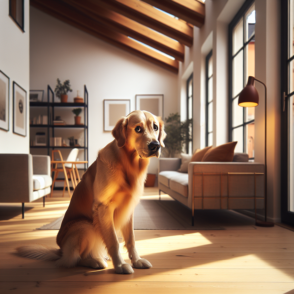 Dog Recognising Signs Of Anxiety