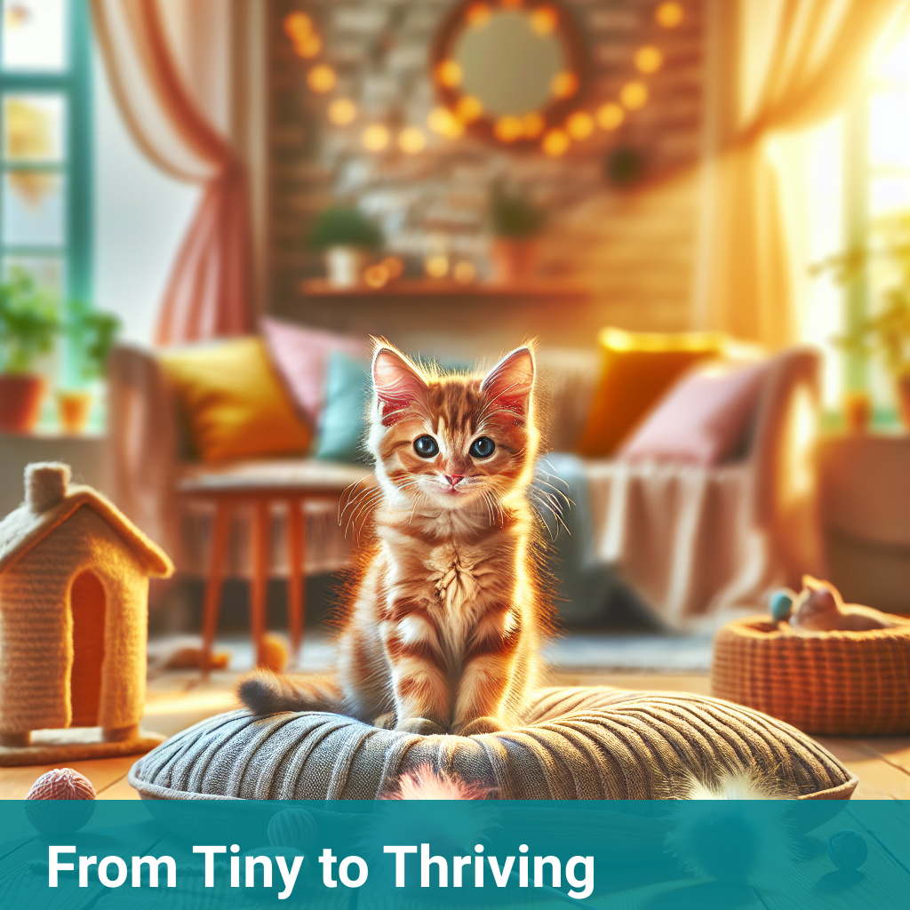 Cat Kitten First-year Milestones