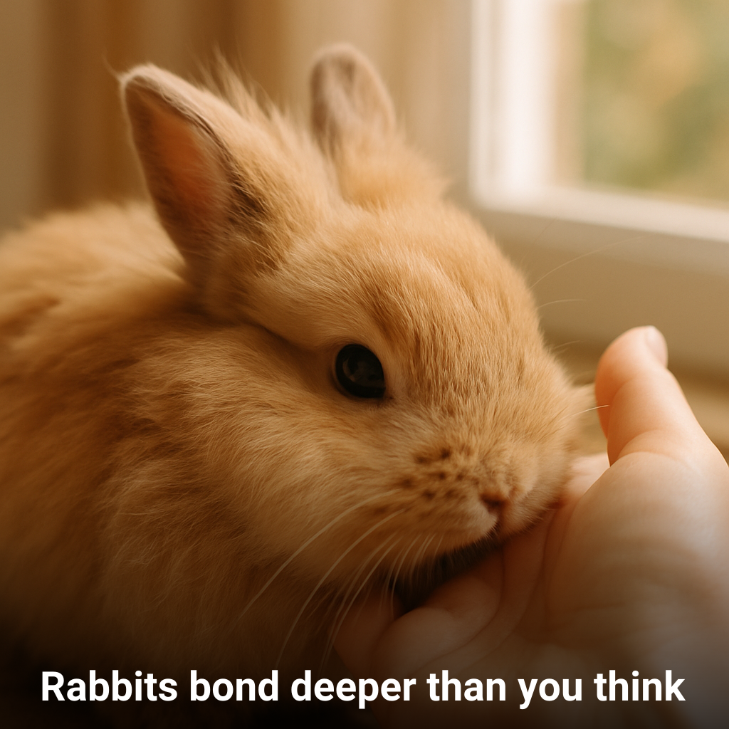 Rabbit Bonding With A New Rabbit