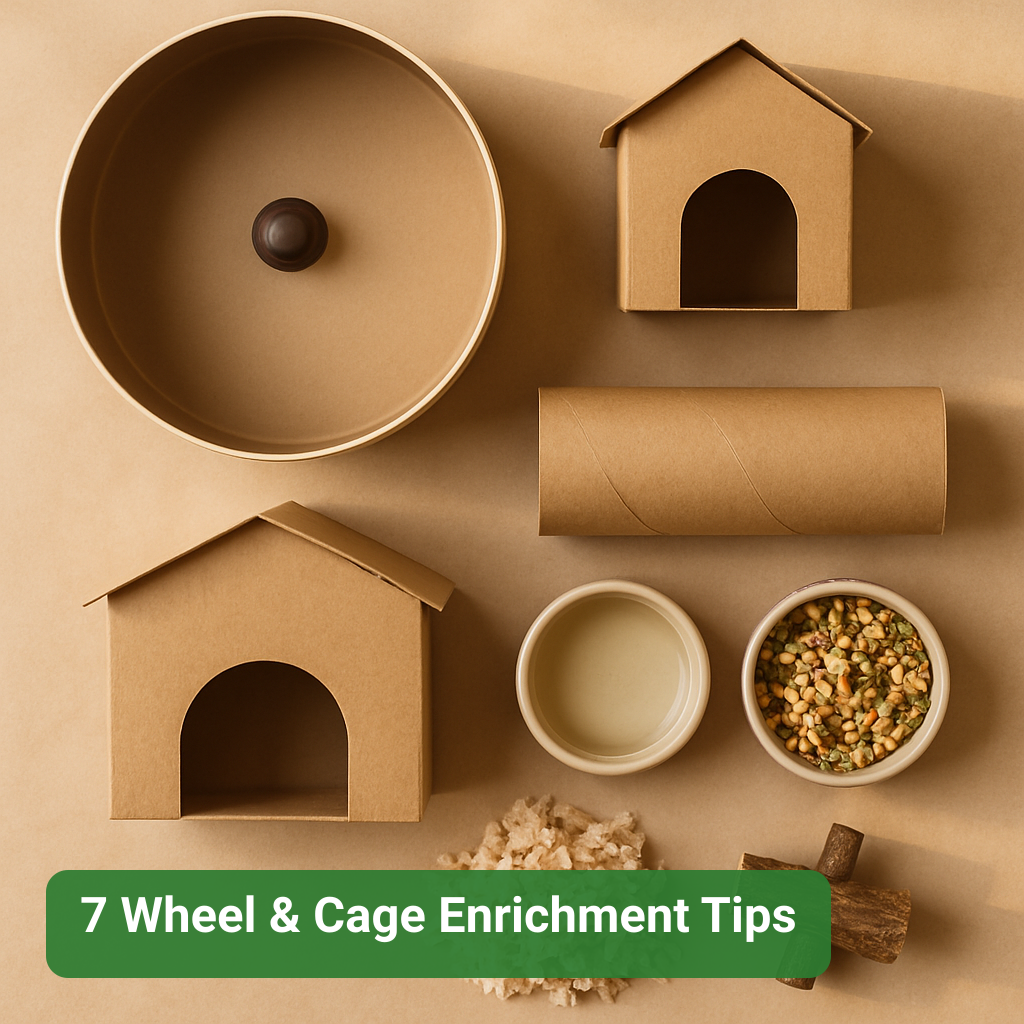 Hamster Wheel & Cage Enrichment Essentials