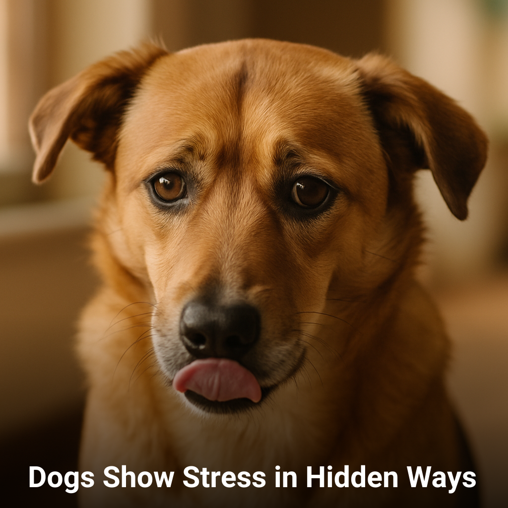 Dog Recognising Signs Of Anxiety