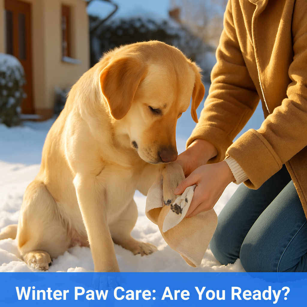 Dog Winter Paw Care