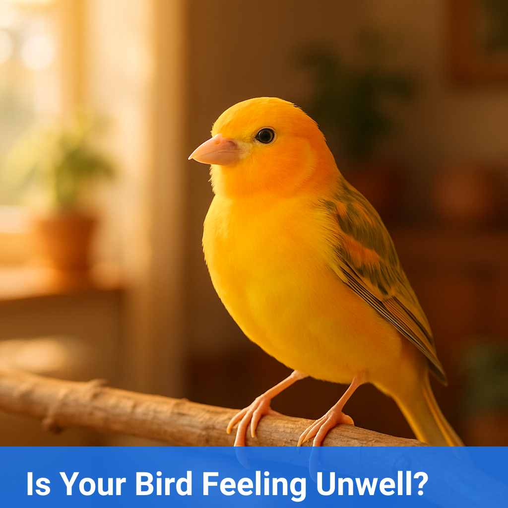 Bird Recognising Illness In Birds