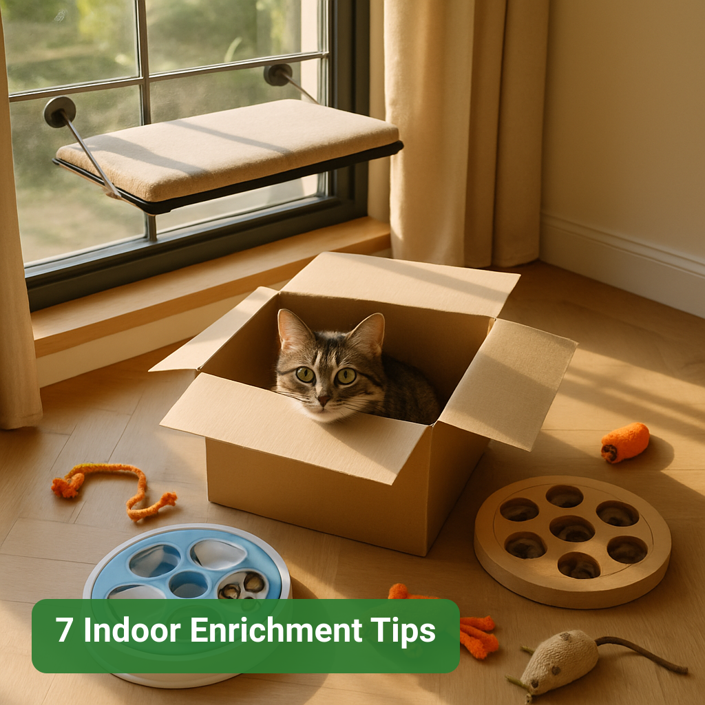 Cat Indoor Enrichment Activities